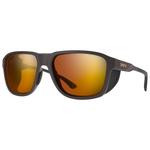 
Smith Lunettes de soleil Embark Matte Gravy Chromapop Glacier Photochromic Copper Gold Mirror  Présentation