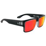 
Spy Lunettes de soleil Cyrus Matte Black Ice Happy Gray Green Polar Red Mirror  Présentation