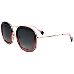
Binocle Eyewear Lunettes de soleil Selena Shiny Pink Gold Brown Purple Gradient Grey Polarized  Présentation