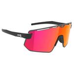 
AZR Lunettes de soleil Flash Rx Noire Mate Multicouche Rouge  Présentation