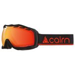 Cairn Masque de Ski Alpha Mat Black Orange Mirror Spx 3000 Ium 