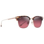 
Maui Jim Lunettes de soleil Kalaunu Asian Fit Havane Foncé Brillant Doré Maui Rose MauiBrilliant  Présentation