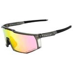 
Binocle Eyewear Lunettes de soleil Horizon Shiny Grey Pink Mirror Polarized  Présentation