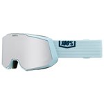 
100 % Masque Snowcraft XL Mason Hiper Grey Blue Silver ML Mirror + Hiper Pink Turquoise ML Mirror  Présentation