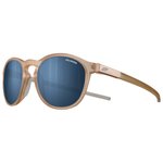 
Julbo Lunettes de soleil Shine L Translucide Brillant Blush Gris Clair Spectron 3 Polarized  Présentation