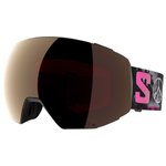 
Salomon Masque Radium Prime Black Echo Sigma Gun Metal + Sigma Silver Pink  Présentation