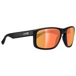 
AZR Lunettes de soleil Everest Noire Mat Irisé Rouge  Présentation