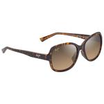 
Maui Jim Lunettes de soleil Hiluhilu Shiny Dark Havana Hcl Bronze Minéral Superthin  Présentation