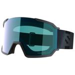 
Salomon Masque S/View 3 Ebony Photo Multilayer Blue  Présentation