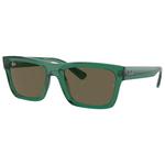 
Ray Ban Lunettes de soleil RB4396 Warren Polished Translucide Green Brown 