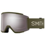 Smith Masque de Ski Squad XL Forest Chromapop Sun Platinum + Chromapop Storm Yellow Flash Présentation