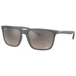 
Ray Ban Lunettes de soleil RB4385 Mat Grey Chromance Grey Polar 