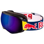 
Red Bull Spect Masque Alley Oop Matte Black Blue Grey with Blue Mirror Snow  Présentation
