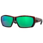 
Costa Del Mar Lunettes de soleil Tuna Alley Tortoise Green Mirror Polarized  Présentation