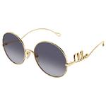 
Chloé Lunettes de soleil CH0372S Iconic 004 Gold  Présentation