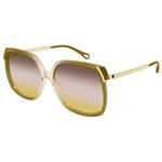 
Chloé Lunettes de soleil CH0286S 008 Beige Gold Pink  Présentation