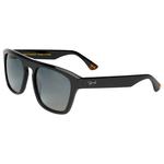 
Binocle Eyewear Lunettes de soleil Stefano Shiny Black Gradient Grey Polarized  Présentation