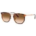 
Ray Ban Lunettes de soleil RB4451 Polished Orange Translucide Incolore Gradient Brown 