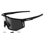 
Binocle Eyewear Lunettes de soleil Horizon Shiny Black Tanslucide Grey Photo  Présentation