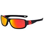 
Cebe Lunettes de soleil Scrat Matte Black Red Zone Blue Light Grey Red  Présentation