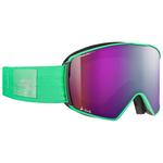 
Julbo Masque Launcher Vert Fluo Noir Reactiv 0-4 High Contrast  Présentation