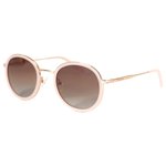 
Binocle Eyewear Lunettes de soleil Coachella Or Brillant Nude Gradient Brown Polarized  Présentation