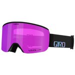 Giro Masque de Ski Ella Black Chroma Dot Vivid Pink + Vivid Infrared 