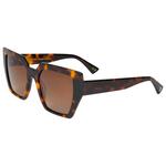 
Binocle Eyewear Lunettes de soleil Victoria Shiny Tortoise Black Gradient Brown Polarized  Présentation