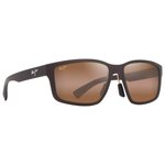 
Maui Jim Lunettes de soleil Walewaha Asian Fit Metal Matte Brown Hcl Bronze Mineral Superthin  Présentation