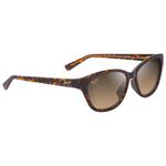 
Maui Jim Lunettes de soleil Punono Shiny Dark Havana Hcl Bronze Minéral Superthin  Présentation