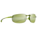 
Maui Jim Lunettes de soleil Hookipa Shiny Transparent Light Green Maui Ht MauiPure  Présentation