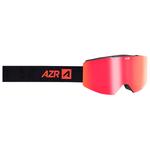 
AZR Masque Power Otg Noir Mat Rouge Multicouche + Jaune  Présentation