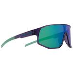 
Red Bull Spect Lunettes de soleil Dash Shiny X'Tal Dark Purple Gradient Turquoise Smoke Green Purple Mirror  Présentation