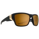 
Spy Lunettes de soleil Dirty Mo 2 25Th Anniversary Matte Black Gold HD Plus Bronze With Gold Spectra Mirror  