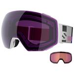 
Salomon Masque Radium Prime White Addikt Sigma Sky Blue + Sigma Light Blue  Présentation