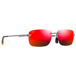 
Maui Jim Lunettes de soleil Lanakila Ruthénium Clair Brillant Hawaii Lava MauiPure  Présentation