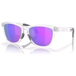 
Oakley Lunettes de soleil Frogskins Range Range Matte Clear Prizm Violet  Présentation