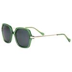 
Binocle Eyewear Lunettes de soleil Marbella Shiny Gold Kaki Grey Polarized  Présentation