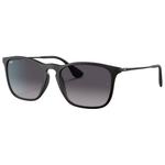 
Ray Ban Lunettes de soleil RB4187 Chris Matte Rubber Black Dark Grey Gradient 
