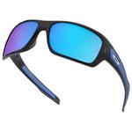 
Oakley Lunettes de soleil Turbine Black Ink Sapphire Iridium  Dessus