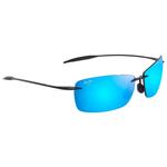 
Maui Jim Lunettes de soleil Lighthouse Shiny Black Blue Hawaii MauiPure  Présentation