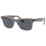 
Ray Ban Lunettes de soleil RB2140 Original Wayfarer Classic Polished Grey Transparent Blue 
