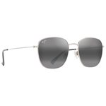 
Maui Jim Lunettes de soleil Olali Asian Fit Argent Brillant Noir Gris Neutre MauiPure  Présentation