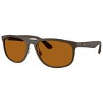 
Ray Ban Lunettes de soleil RB4468 Mat Sans Brown Chromance Brown Polar 