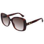 
Gucci Lunettes de soleil GG0762S 002 Havana  Présentation