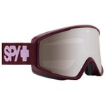 Spy Masque de Ski Crusher Elite Matte Merlot Bronze Silver Spectra Présentation
