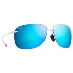 
Maui Jim Lunettes de soleil Hikina Matte Crystal Grey Maui Pure Lt Blue Hawaï  Présentation