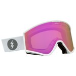 
Electric Masque Kleveland S Matte White Pink Chrome  Présentation