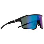 
Red Bull Spect Lunettes de soleil Rumble Matt Black Smoke Purple Green Mirror  Présentation
