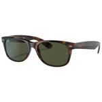 
Ray Ban Lunettes de soleil RB2132 New Wayfarer Classic Polished Tortoise Green G-15 